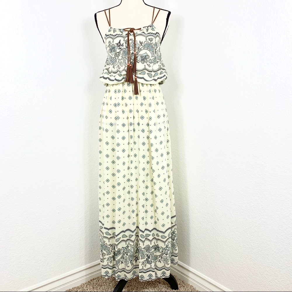 Ace Fashion Maxi Dress 100% Rayon Size Sm